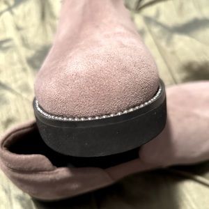 Blonde waterproof shade loafers